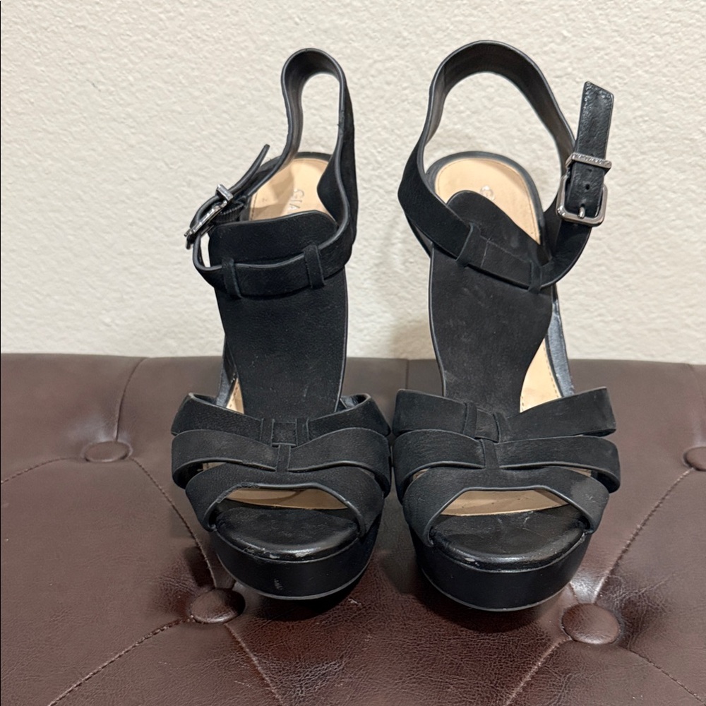 Black Women's Platform Sandals